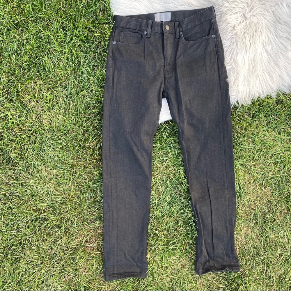 Everlane black slim straight jeans 25 regular - Picture 1 of 5